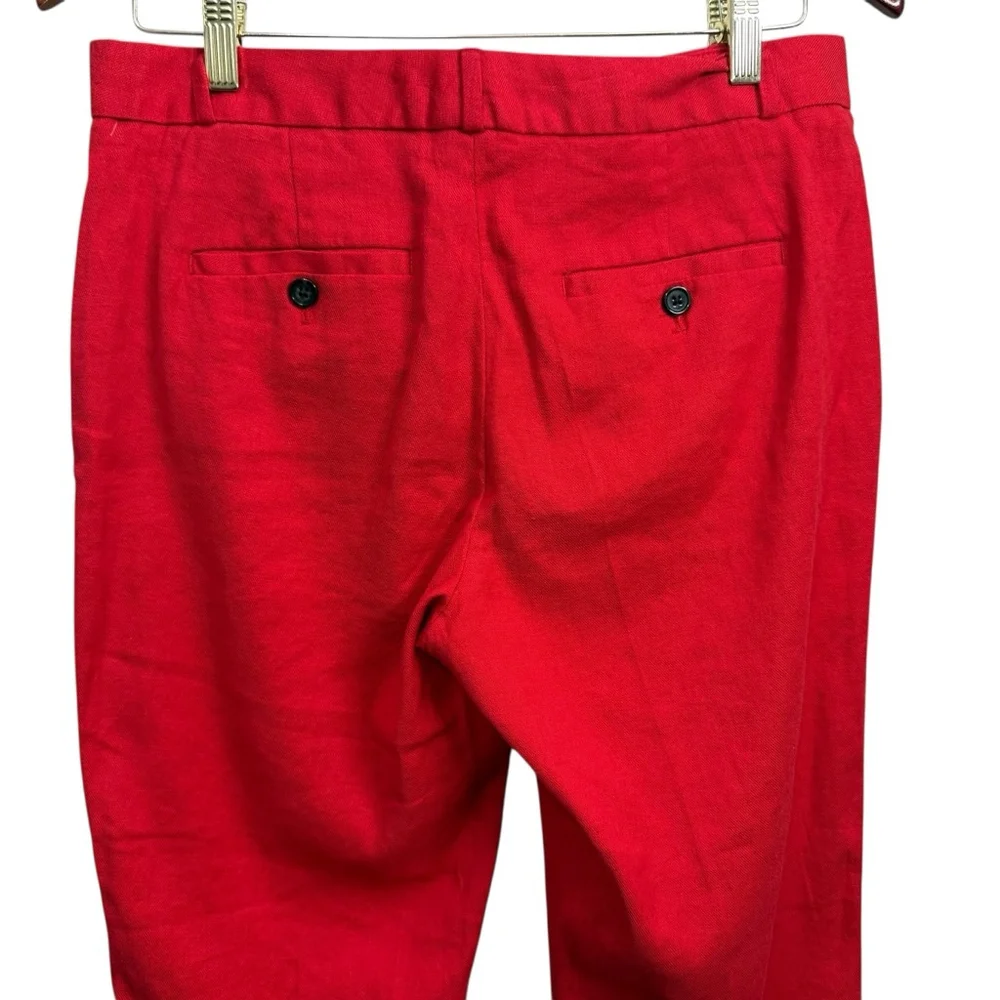 Banana Republic Avery Pants Size 6L Red